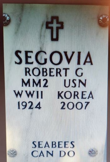 <i class="material-icons" data-template="memories-icon">account_balance</i><br/>Robert G Segovia, Navy<br/><div class='remember-wall-long-description'>Uncle Robert thank you for your service! 
Love, David & Diane (Segovia) Cornejo & family</div><a class='btn btn-primary btn-sm mt-2 remember-wall-toggle-long-description' onclick='initRememberWallToggleLongDescriptionBtn(this)'>Learn more</a>
