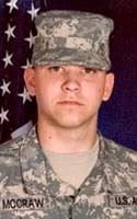 <i class="material-icons" data-template="memories-icon">stars</i><br/>Christopher McCraw, Army, SPC<br/>Posted by: Benjamin Raphael<br/><div class='remember-wall-long-description'>
  23, of Columbia, Miss.; assigned to the 1st Battalion, 21st Infantry Regiment, 2nd Brigade, 25th Infantry Division, Schofield Barracks, Hawaii; died Oct. 14, 2008 in Baghdad of wounds sustained when he encountered small arms fire while on dismounted patrol.</div><a class='btn btn-primary btn-sm mt-2 remember-wall-toggle-long-description' onclick='initRememberWallToggleLongDescriptionBtn(this)'>Learn more</a>