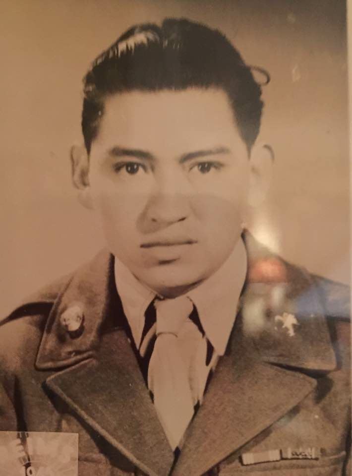 <i class="material-icons" data-template="memories-icon">account_balance</i><br/>Frank R. Garza, Army<br/><div class='remember-wall-long-description'>We are proud of our grandfather's WWII service and commemorate our first Christmas with him in Heaven.</div><a class='btn btn-primary btn-sm mt-2 remember-wall-toggle-long-description' onclick='initRememberWallToggleLongDescriptionBtn(this)'>Learn more</a>