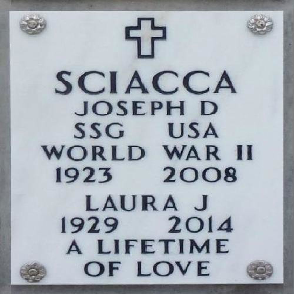 <i class="material-icons" data-template="memories-icon">chat_bubble</i><br/>LAURA JEAN SCIACCA, Army, Staff Sergeant<br/>Born 6/4/1929<br/>Passed on 2/10/2014<br/>Posted by: ~TMC, Jr. & Family<br/><div class='remember-wall-long-description'>LAURA JEAN PACH SCIACCA**ARTISTIC LIFETIME of LOVE**</div><a class='btn btn-primary btn-sm mt-2 remember-wall-toggle-long-description' onclick='initRememberWallToggleLongDescriptionBtn(this)'>Learn more</a>