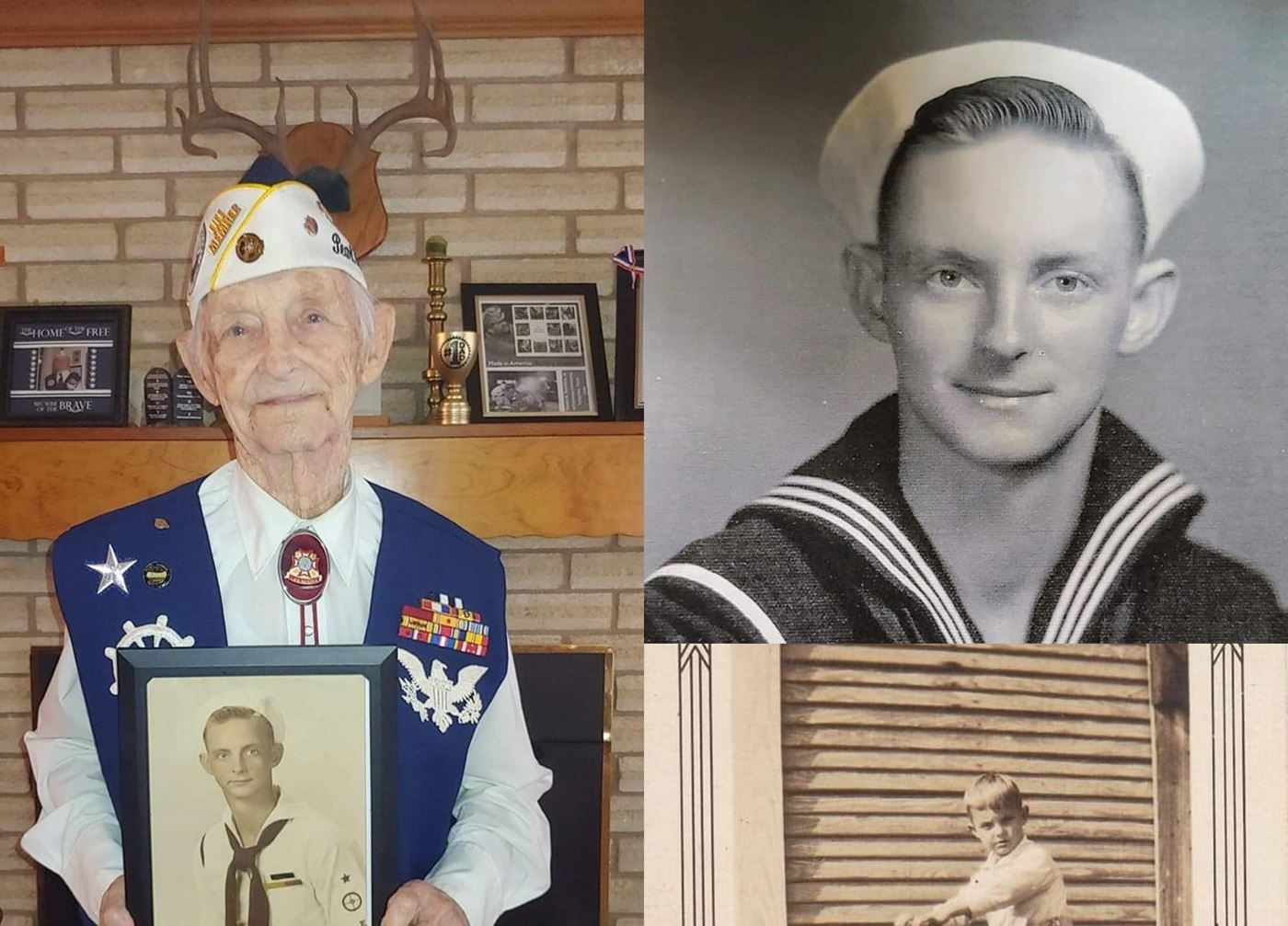 <i class="material-icons" data-template="memories-icon">account_balance</i><br/>Horace  Hamilton, Navy<br/>Born 6/2/1924<br/>Passed on 10/23/2023<br/>Posted by: Ellen F.<br/><div class='remember-wall-long-description'>Horace Hamilton, Pearl Harbor veteran, who REMEMBERed the 80th anniversary, by placing a ceremonial wreath at the grave of his fellow WWII Navy sailor, President George H. W. Bush. Thanks for your service, "Old Salt"!</div><a class='btn btn-primary btn-sm mt-2 remember-wall-toggle-long-description' onclick='initRememberWallToggleLongDescriptionBtn(this)'>Learn more</a>