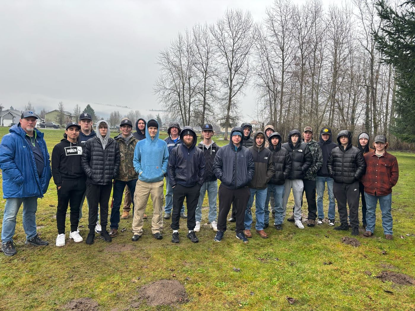 Thanks to Mike Casper and his volunteers from Rogers HS who worked hard in unloading the Truck and staging 2,265 Wreaths at the WA Soldier's Home Cemetery in Orting,.WA.on Friday,&nbsp; December 13th,&nbsp; 2024.