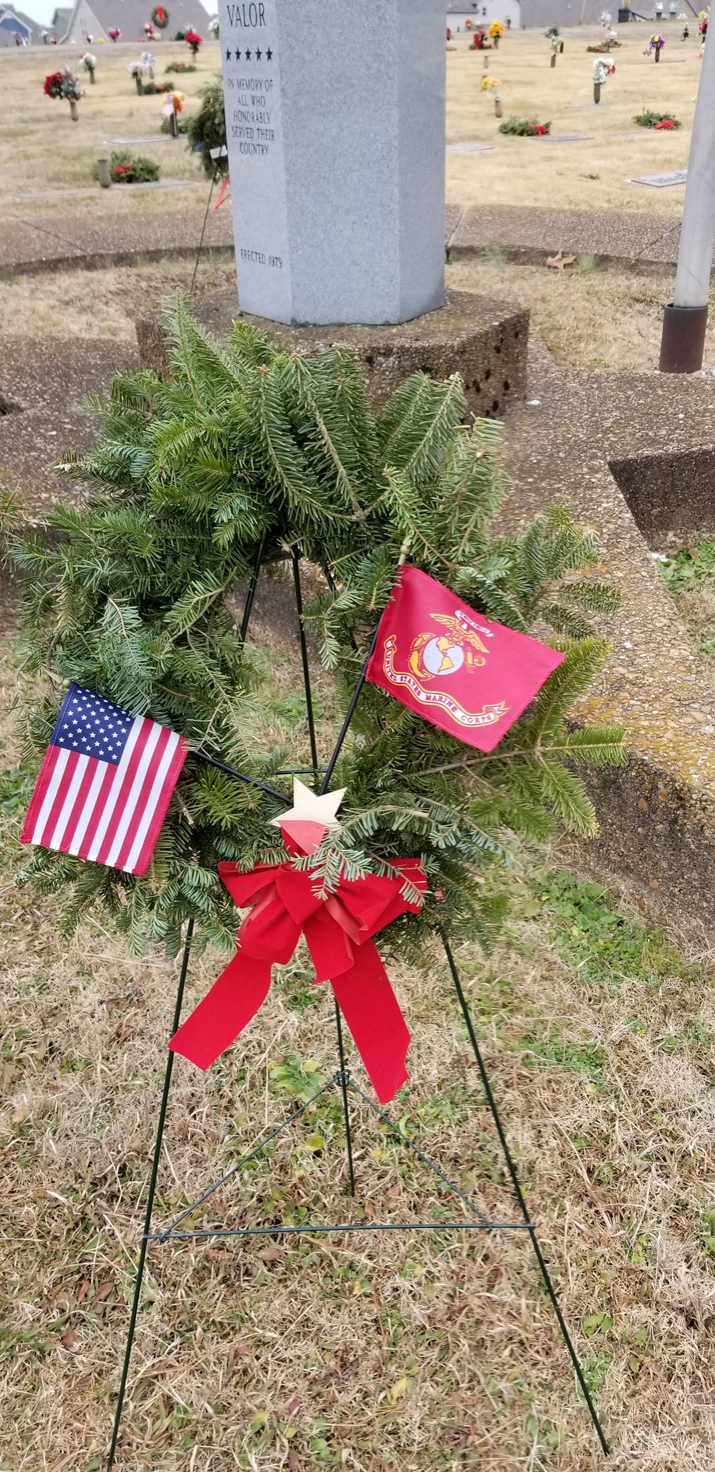 Ceremony Wreath for United States Marine Corp