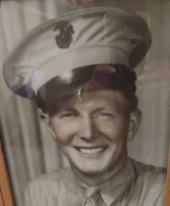 <i class="material-icons" data-template="memories-icon">account_balance</i><br/>Harry Sweeney<br/><div class='remember-wall-long-description'>(1922-2021) Uncle Harry served honorably in the Pacific theater during World War II. His loving family honors his service. 
Lindy Sweeney</div><a class='btn btn-primary btn-sm mt-2 remember-wall-toggle-long-description' onclick='initRememberWallToggleLongDescriptionBtn(this)'>Learn more</a>