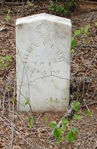 <i class="material-icons" data-template="memories-icon">chat_bubble</i><br/>Reuben Van Buren May<br/><div class='remember-wall-long-description'>Reuben Van Buren May Private Co. B, 59th GA Infantry Confederate States of America August 4th, 1832 - March 4th, 1906May enlisted as a Private on May 8th, 1862. He was wounded at Knoxville, Tennessee on November 29th, 1863 and captured there one week later. He was paroled at Fort Delaware, Delaware on September 28th, 1864 and exchanged at Varina, Virginia on October 5th, 1864</div><a class='btn btn-primary btn-sm mt-2 remember-wall-toggle-long-description' onclick='initRememberWallToggleLongDescriptionBtn(this)'>Learn more</a>