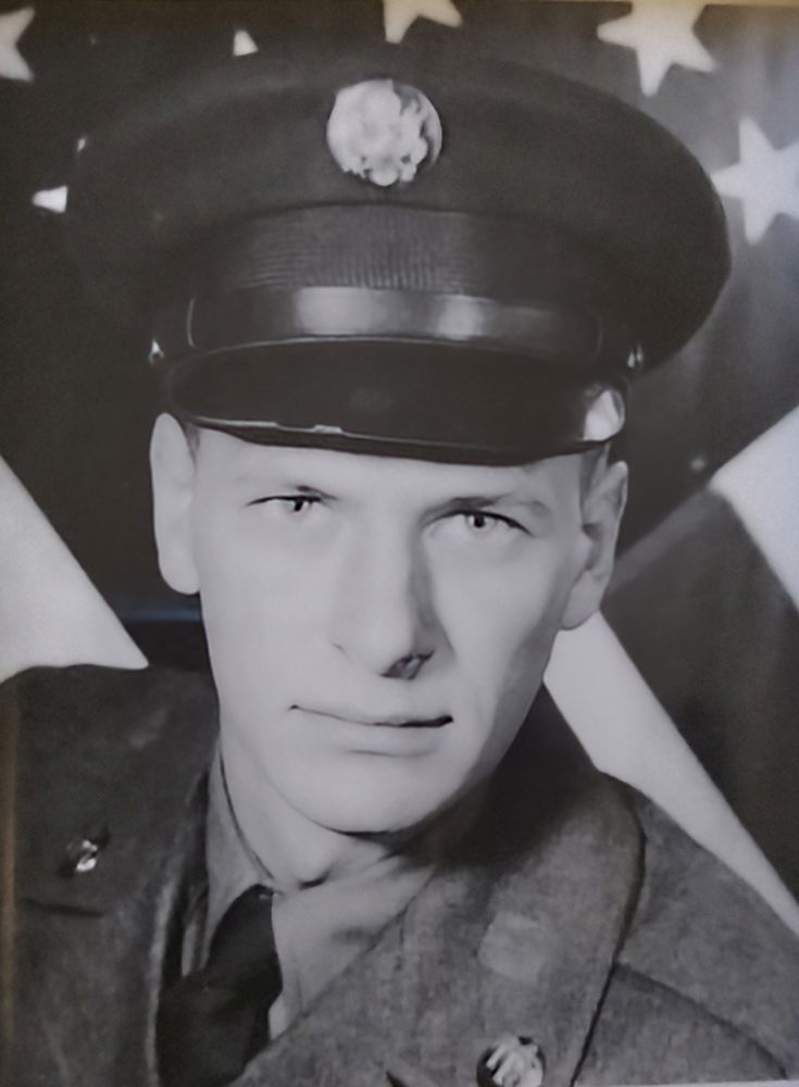 <i class="material-icons" data-template="memories-icon">chat_bubble</i><br/>Dan Johnson, Army, CPL<br/>Served from 1951 to 1953<br/>Born 12/13/1930<br/>Posted by: Anita Johnson Reynolds<br/><div class='remember-wall-long-description'>So proud of Dad. He served in Korea from 1951-1953. When thanked for his service, he replied "I was honored to help".</div><a class='btn btn-primary btn-sm mt-2 remember-wall-toggle-long-description' onclick='initRememberWallToggleLongDescriptionBtn(this)'>Learn more</a>