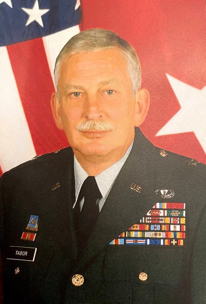 <i class="material-icons" data-template="memories-icon">account_balance</i><br/>Brig. Gen. Richard  M. Tabor, Army<br/><div class='remember-wall-long-description'>Brig. Gen. Richard M. Tabor</div><a class='btn btn-primary btn-sm mt-2 remember-wall-toggle-long-description' onclick='initRememberWallToggleLongDescriptionBtn(this)'>Learn more</a>