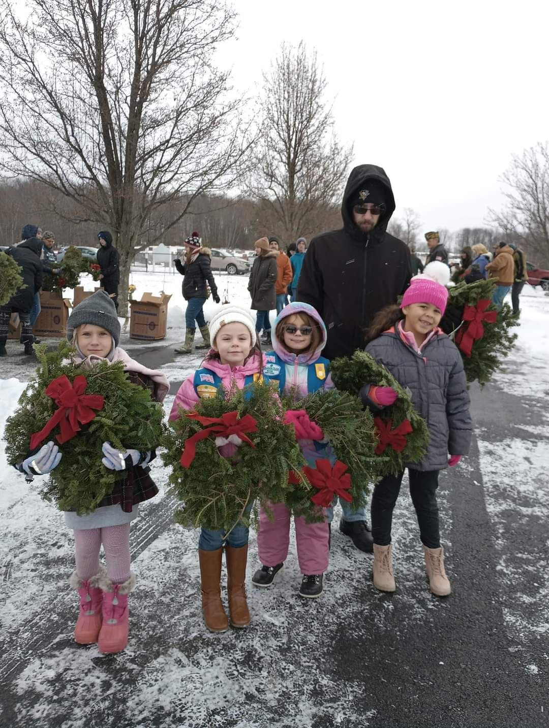 <i class="material-icons" data-template="memories-icon">stars</i><br/> Gregory Nagy, Army<br/><div class='remember-wall-long-description'>Girl Scout Troop 11391 is proud to be a part of wreaths across America and all it stands for. We are grateful to be able to show our, support not only to our own veteran volunteer, but to all those who have gone above and beyond.</div><a class='btn btn-primary btn-sm mt-2 remember-wall-toggle-long-description' onclick='initRememberWallToggleLongDescriptionBtn(this)'>Learn more</a>