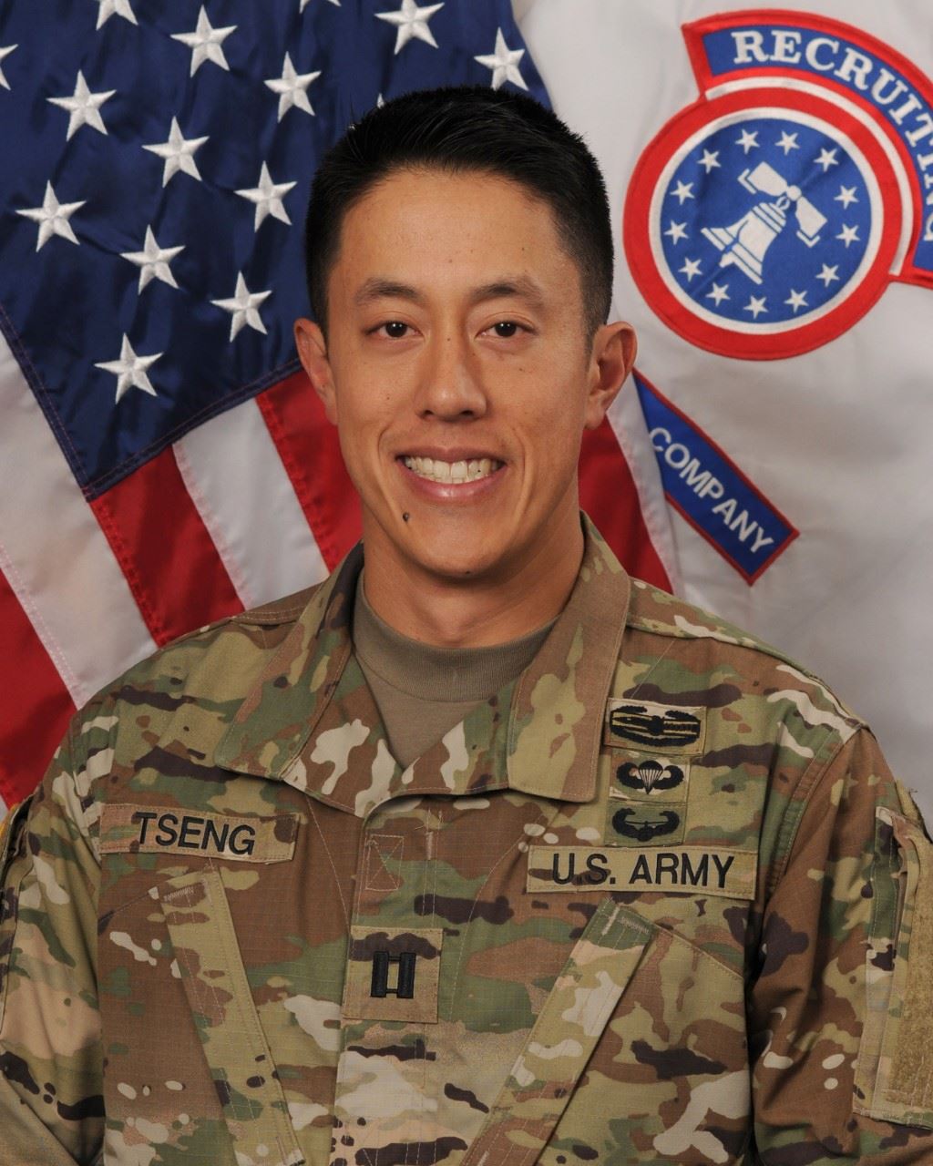 CPT Kelly S. Tseng,, Commandant of Headquarters, 2nd Recruiting Brigade, US Army Recruiting Command
