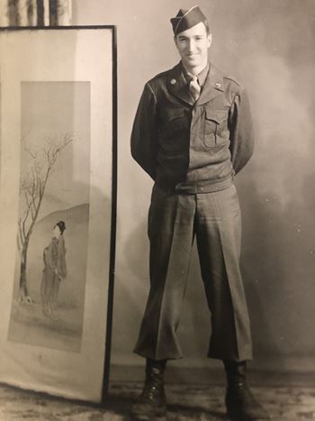 <i class="material-icons" data-template="memories-icon">stars</i><br/>Horace  Pfander, Army<br/><div class='remember-wall-long-description'>
  I appreciate that my father served proudly from 1944-1946 in the US Army.</div><a class='btn btn-primary btn-sm mt-2 remember-wall-toggle-long-description' onclick='initRememberWallToggleLongDescriptionBtn(this)'>Learn more</a>