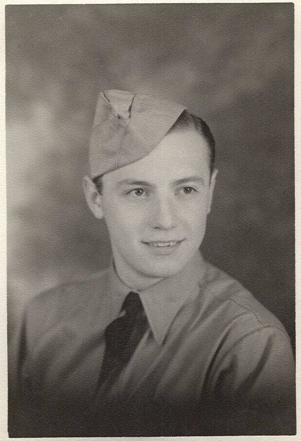 <i class="material-icons" data-template="memories-icon">account_balance</i><br/>John Skandros<br/><div class='remember-wall-long-description'>My father, John Skandros, may his memory be eternal. A true member of the "Greatest Generation". He served as an E8 in the US Army during World War II. He loved his country, faith and family beyond measure.</div><a class='btn btn-primary btn-sm mt-2 remember-wall-toggle-long-description' onclick='initRememberWallToggleLongDescriptionBtn(this)'>Learn more</a>