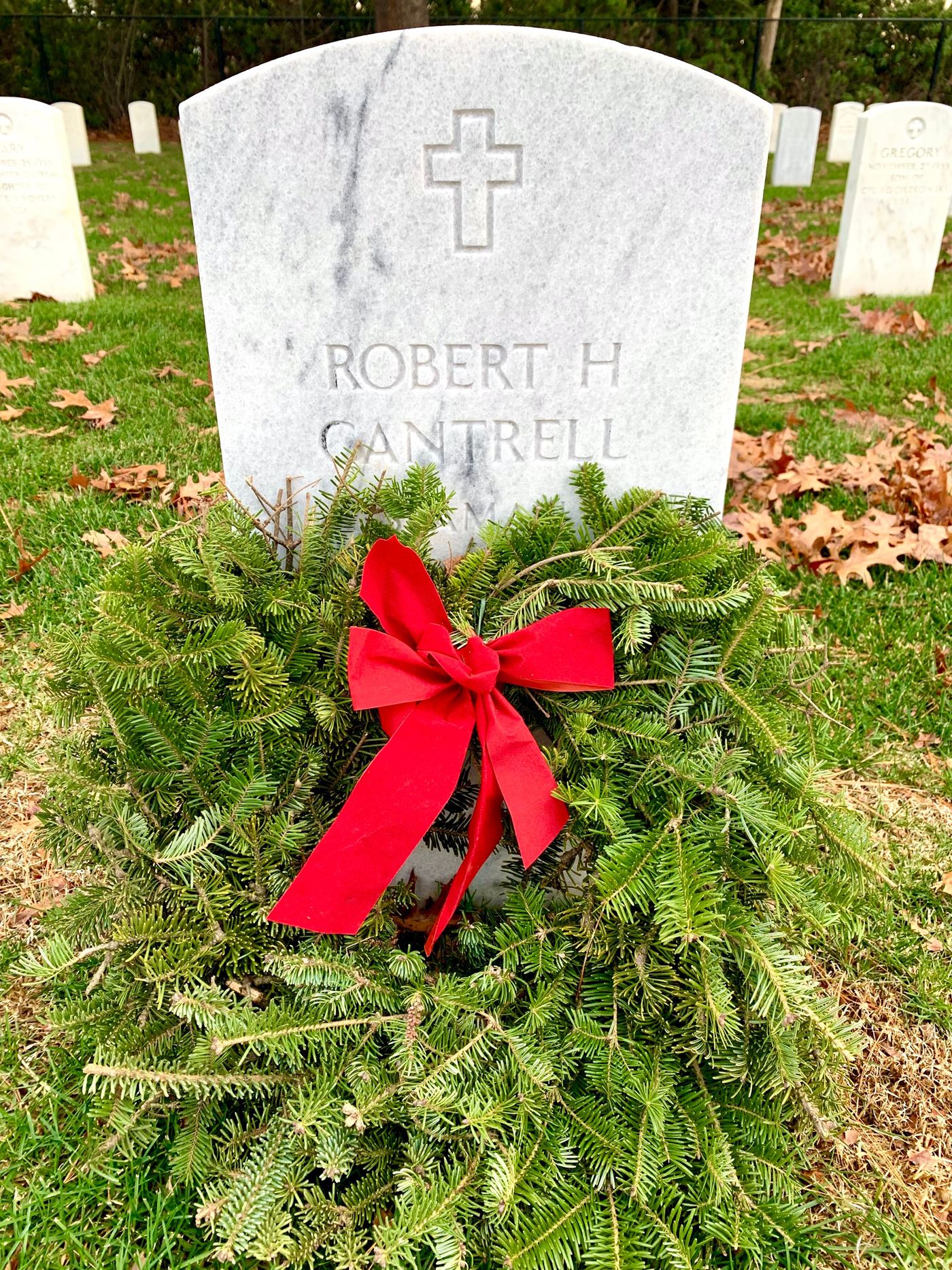 <i class="material-icons" data-template="memories-icon">account_balance</i><br/>Robert Cantrell, Navy<br/>Posted by: Donna Marie Cantrell<br/><div class='remember-wall-long-description'>In honor of my Daddy's service!</div><a class='btn btn-primary btn-sm mt-2 remember-wall-toggle-long-description' onclick='initRememberWallToggleLongDescriptionBtn(this)'>Learn more</a>