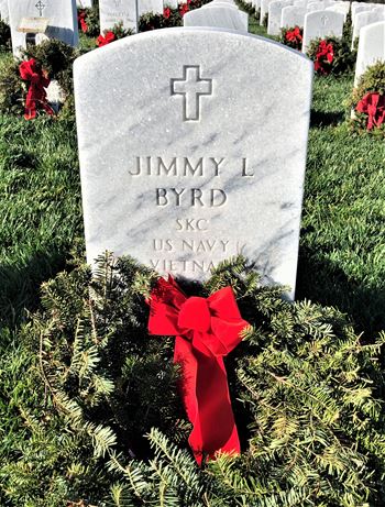 <i class="material-icons" data-template="memories-icon">account_balance</i><br/>Jimmy Lee  Byrd, Navy<br/><div class='remember-wall-long-description'>
  In loving Memory of SKC Jimmy Lee Byrd, USN. 5 yrs, we miss you so much.</div><a class='btn btn-primary btn-sm mt-2 remember-wall-toggle-long-description' onclick='initRememberWallToggleLongDescriptionBtn(this)'>Learn more</a>