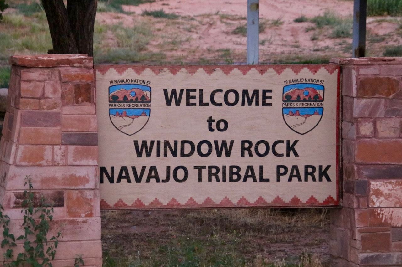 Navajo Welcome to Window Rock