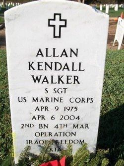 <i class="material-icons" data-template="memories-icon">account_balance</i><br/>Allan Walker, Marine Corps<br/><div class='remember-wall-long-description'>In memory of SSGT Allan Kendall Walker USMC KIA April 6, 2004 Al Anbar, Iraq
SSGT Walker was my Sr. Drill Instructor at MCRD San Diego. I will always be grateful for his mentorship and ultimate sacrifice for our country. May we never forget.</div><a class='btn btn-primary btn-sm mt-2 remember-wall-toggle-long-description' onclick='initRememberWallToggleLongDescriptionBtn(this)'>Learn more</a>