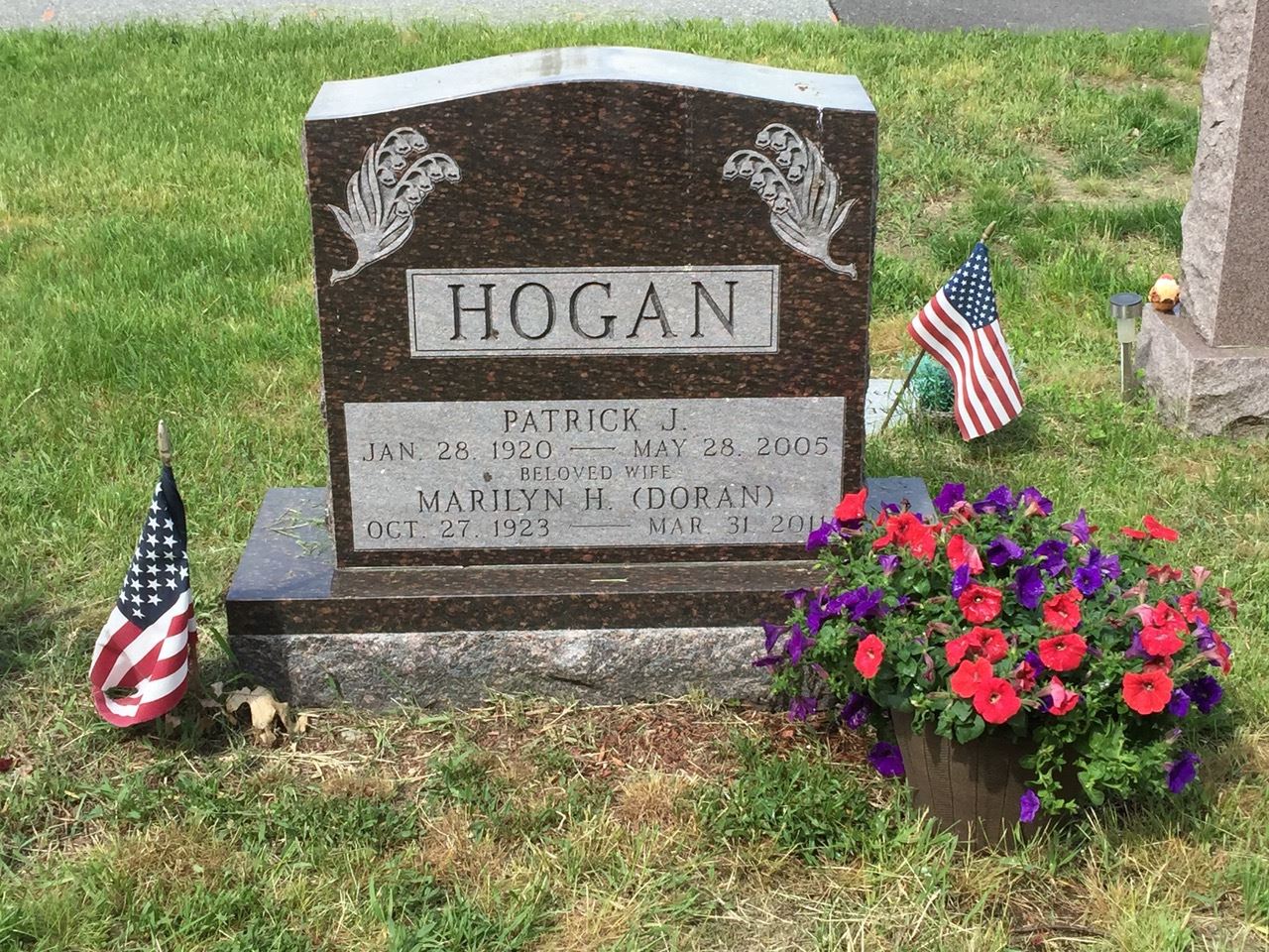 <i class="material-icons" data-template="memories-icon">account_balance</i><br/>Marilyn Helen (Doran) Hogan, Navy<br/><div class='remember-wall-long-description'>in loving memory of Marilyn (Doran) Hogan USN 1942-1945 
Hospital Apprentice First Class</div><a class='btn btn-primary btn-sm mt-2 remember-wall-toggle-long-description' onclick='initRememberWallToggleLongDescriptionBtn(this)'>Learn more</a>