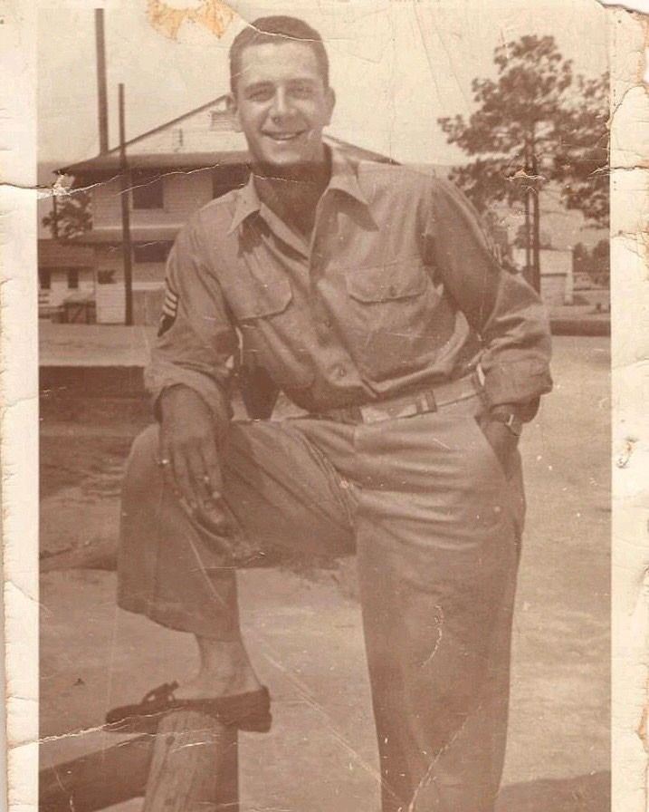 <i class="material-icons" data-template="memories-icon">account_balance</i><br/>Mario Esposito, Army, TEC 4<br/>Served from 1944 to 1946<br/>Born 1/1/1921<br/>Passed on 10/14/2004<br/>Posted by: Benedict Esposito<br/><div class='remember-wall-long-description'>The flag that draped his casket was unfolded and flown for the first time since his funeral nearly 20 years ago this summer in Cape May and brought down in a touching ceremony.</div><a class='btn btn-primary btn-sm mt-2 remember-wall-toggle-long-description' onclick='initRememberWallToggleLongDescriptionBtn(this)'>Learn more</a>