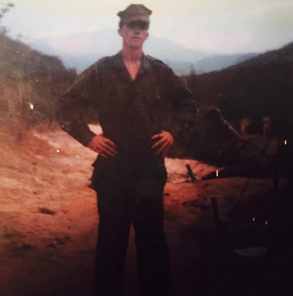 <i class="material-icons" data-template="memories-icon">chat_bubble</i><br/>Michael D. Bonnar Sr., Marine Corps, Corporal E4<br/>Posted by: raquel leggett<br/><div class='remember-wall-long-description'>Loving husband, father, grandpa and great grandpa. Friend to all. Proud American. Proud Marine.Missed ever single day!</div><a class='btn btn-primary btn-sm mt-2 remember-wall-toggle-long-description' onclick='initRememberWallToggleLongDescriptionBtn(this)'>Learn more</a>