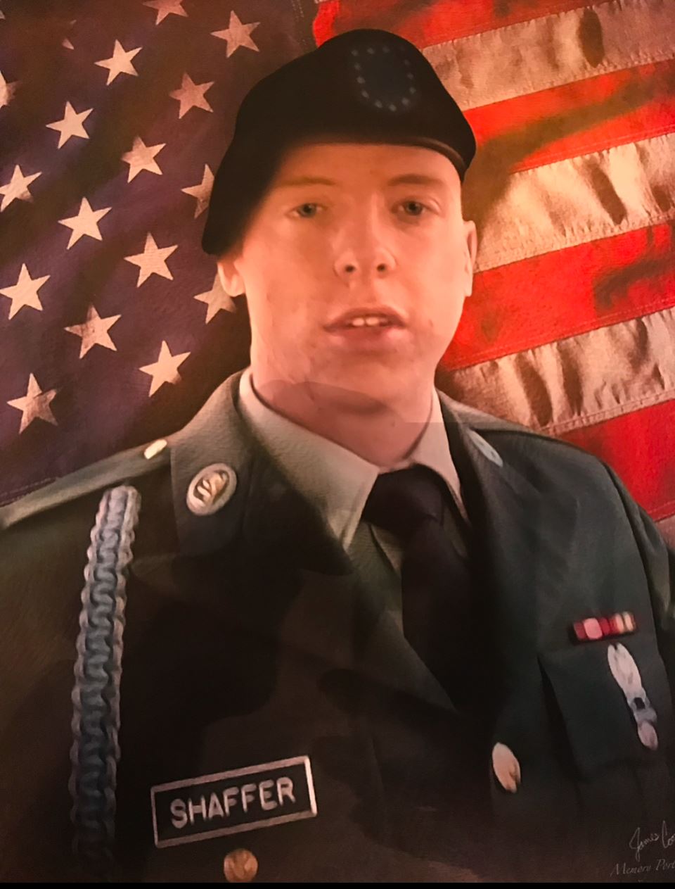 <i class="material-icons" data-template="memories-icon">chat_bubble</i><br/>Matthew Shaffer, Army, PFC<br/>Born 3/8/1986<br/>Posted by: Sheila Davis<br/><div class='remember-wall-long-description'>I love you my dear son!! You’re my hero! Love always and forever, Mom</div><a class='btn btn-primary btn-sm mt-2 remember-wall-toggle-long-description' onclick='initRememberWallToggleLongDescriptionBtn(this)'>Learn more</a>