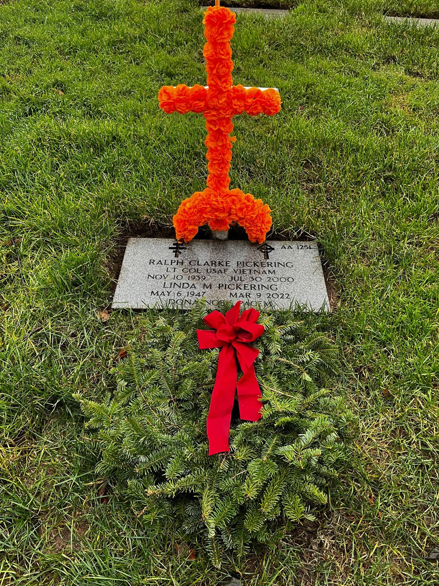 Willamette National Cemetery 2022, Pickering Grave Specific