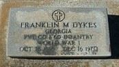 <i class="material-icons" data-template="memories-icon">chat_bubble</i><br/>Francis Marion Dykes<br/><div class='remember-wall-long-description'>Francis Marion Dykes Private Co. E, 60th Infantry World War I October 28th, 1895 - December 16th, 1970</div><a class='btn btn-primary btn-sm mt-2 remember-wall-toggle-long-description' onclick='initRememberWallToggleLongDescriptionBtn(this)'>Learn more</a>