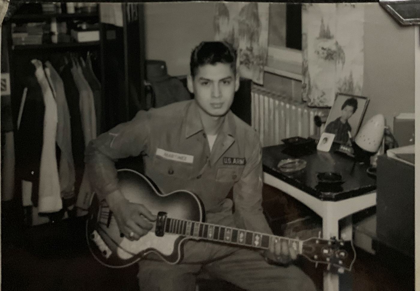 <i class="material-icons" data-template="memories-icon">message</i><br/>Fermin  Martinez, Army, SP4<br/>Born 7/7/1939<br/>Passed on 5/7/2019<br/>Posted by: Elizabeth Haley<br/><div class='remember-wall-long-description'>Missing you every day! Love, Your B-Bet</div><a class='btn btn-primary btn-sm mt-2 remember-wall-toggle-long-description' onclick='initRememberWallToggleLongDescriptionBtn(this)'>Learn more</a>