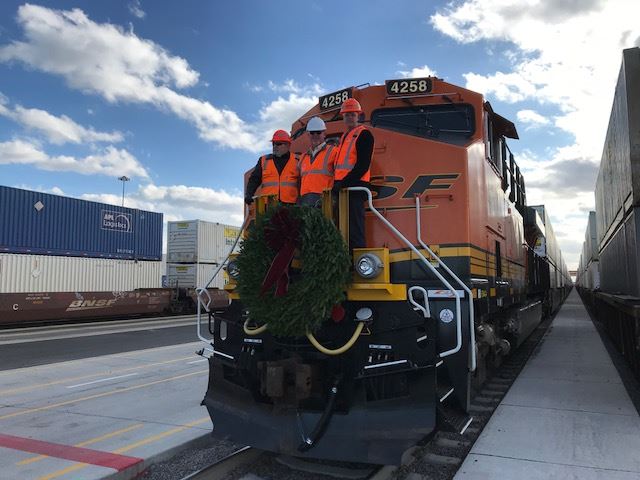 BNSF Rail Wreath