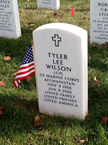 <i class="material-icons" data-template="memories-icon">account_balance</i><br/>Tyler Lee Wilson<br/><div class='remember-wall-long-description'>
  Tyler Lee Wilson
always on our minds and in our hearts</div><a class='btn btn-primary btn-sm mt-2 remember-wall-toggle-long-description' onclick='initRememberWallToggleLongDescriptionBtn(this)'>Learn more</a>