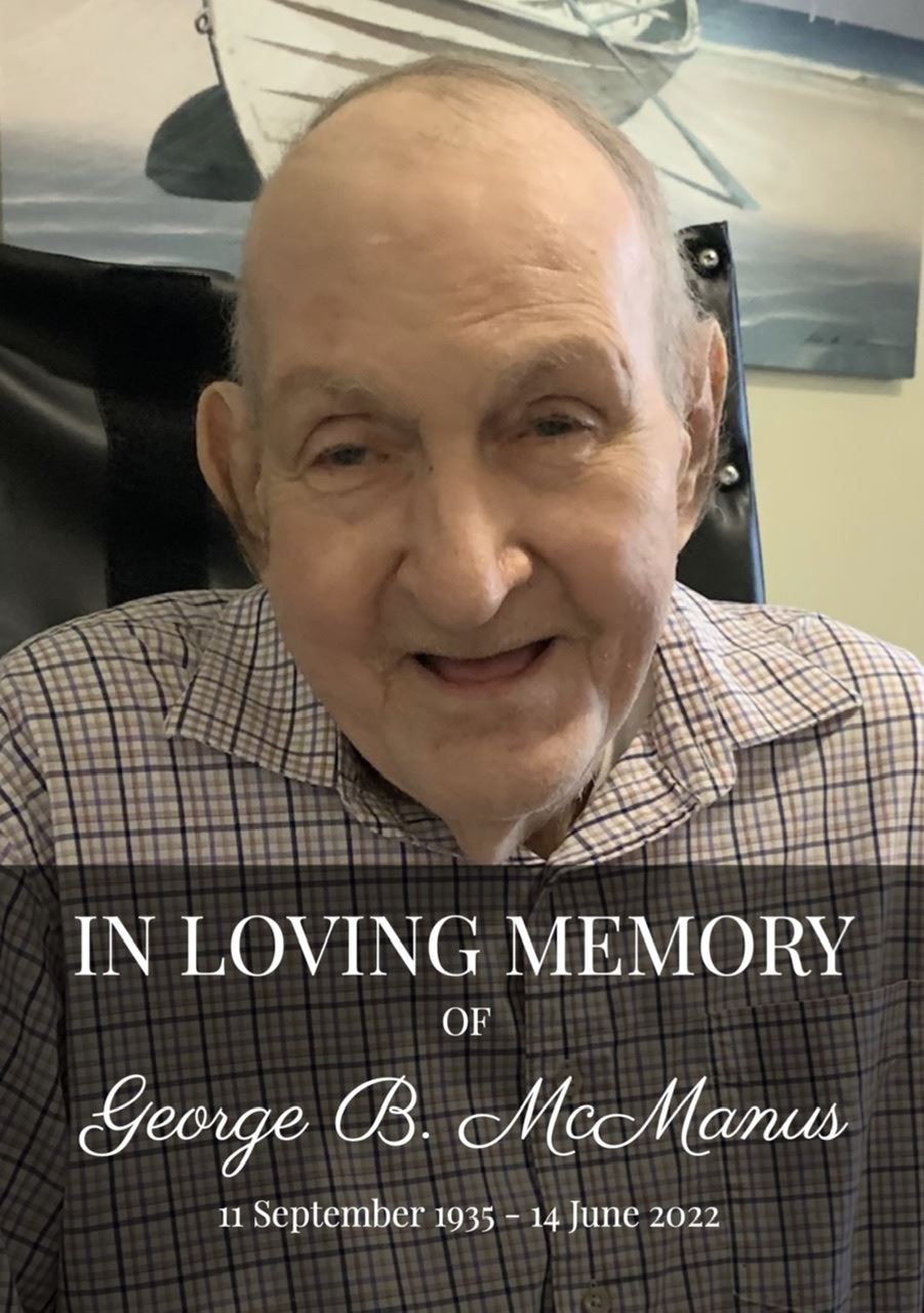 <i class="material-icons" data-template="memories-icon">stars</i><br/>George Benedict McManus, Marine Corps<br/><div class='remember-wall-long-description'>
  Missing your smile and jokes, even more this first Christmas without you, dad. Until we meet again.</div><a class='btn btn-primary btn-sm mt-2 remember-wall-toggle-long-description' onclick='initRememberWallToggleLongDescriptionBtn(this)'>Learn more</a>