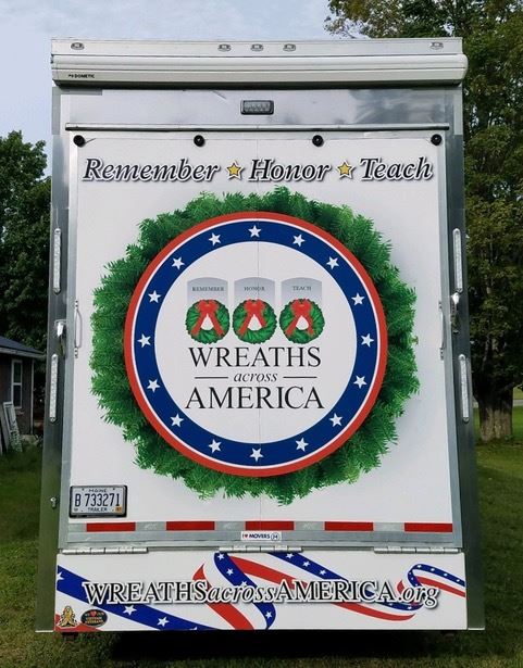 April 21, 2021 The PVNSDAR Chapter hosted the Wreaths Across America Mobile Education Exhibit.