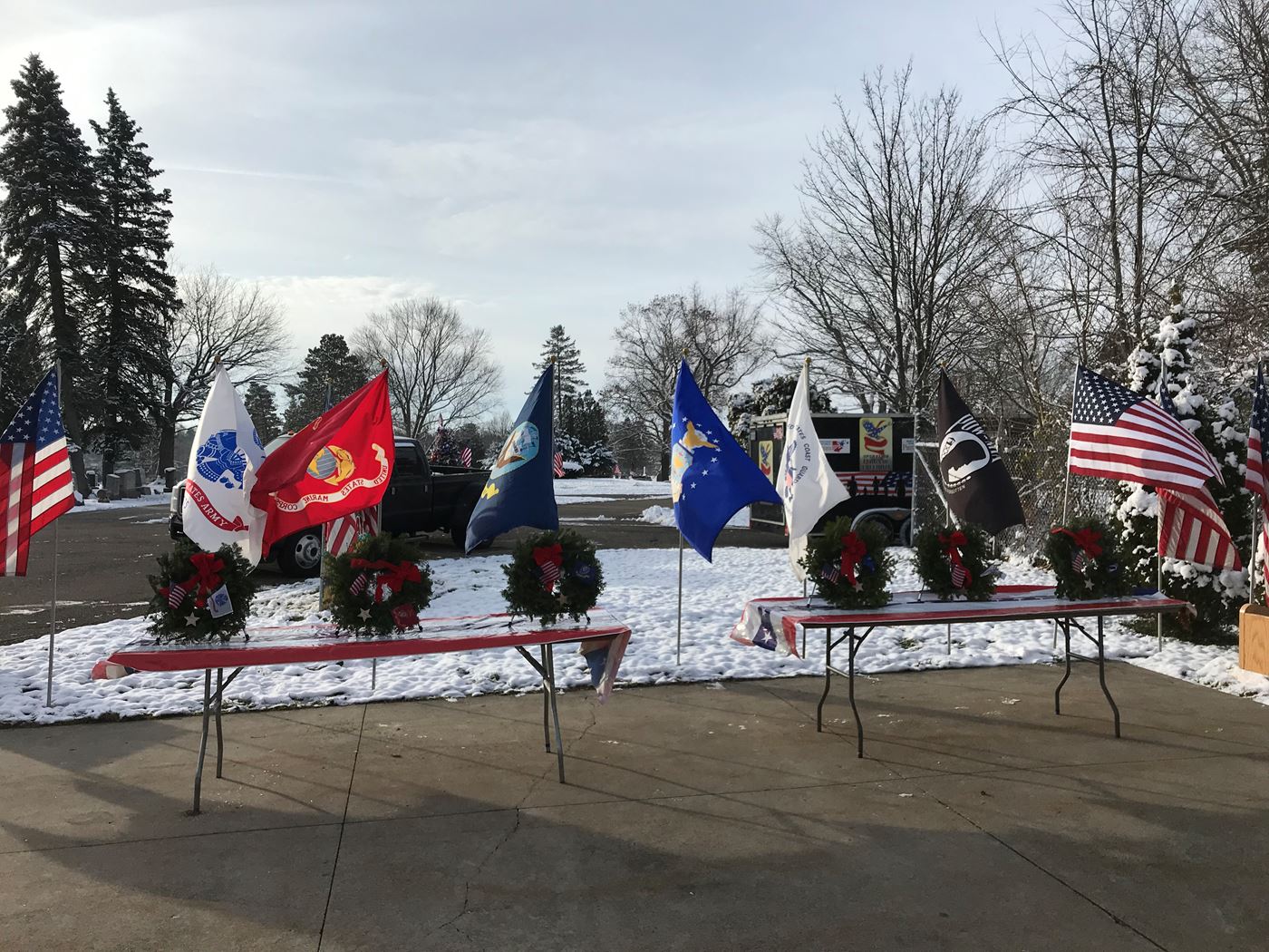 Military Branch Wreaths