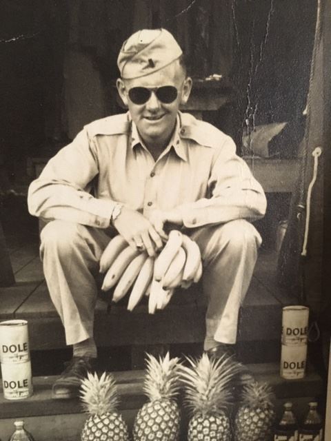 <i class="material-icons" data-template="memories-icon">account_balance</i><br/>Larry Reilly, Army<br/><div class='remember-wall-long-description'>Larry Reilly, Army (WWII) - grandfather to Tim Reilly</div><a class='btn btn-primary btn-sm mt-2 remember-wall-toggle-long-description' onclick='initRememberWallToggleLongDescriptionBtn(this)'>Learn more</a>