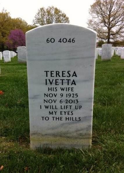 <i class="material-icons" data-template="memories-icon">cloud</i><br/>TERESA IVETTA ROHR<br/><div class='remember-wall-long-description'>Mama... we love and miss you so very much! Thank you for being the best Mom ever, and for loving Daddy so much and so well! As a 17 yr old, you left the mountains of NC and moved to Washington DC to be part of the Signal Corp where you were part of the team that cracked the Japanese code. After the War, you stayed in DC and in 1946 you met Daddy while he was stationed at the Navy Dept! Easter Sunrise Service 1946 in Arlington was one of your first dates and now the circle is complete.... we love you forever! Love, Bobby, Gail, and Terri</div><a class='btn btn-primary btn-sm mt-2 remember-wall-toggle-long-description' onclick='initRememberWallToggleLongDescriptionBtn(this)'>Learn more</a>