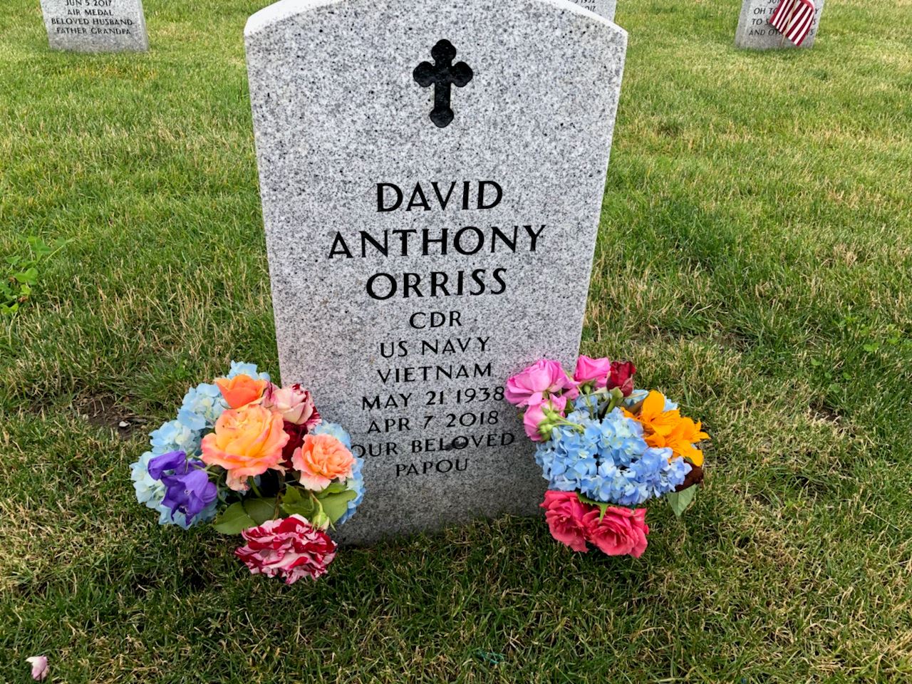 <i class="material-icons" data-template="memories-icon">message</i><br/>David Orriss, Navy<br/><div class='remember-wall-long-description'>Merry Christmas in Heaven Mom and Dad</div><a class='btn btn-primary btn-sm mt-2 remember-wall-toggle-long-description' onclick='initRememberWallToggleLongDescriptionBtn(this)'>Learn more</a>