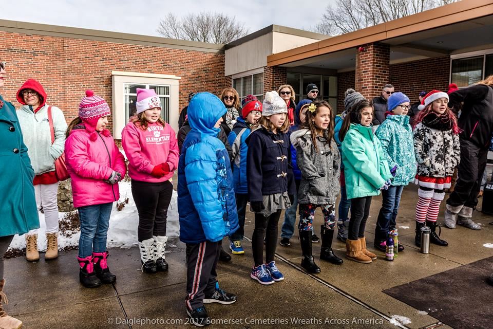 Elementary School Singers performing I'm An America, Yes I Am