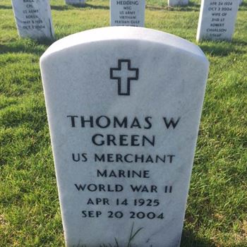 <i class="material-icons" data-template="memories-icon">cloud</i><br/>Thomas W Green, Merchant Marine<br/><div class='remember-wall-long-description'>Merry Christmas in HEAVEN. You are both missed by your loving family.</div><a class='btn btn-primary btn-sm mt-2 remember-wall-toggle-long-description' onclick='initRememberWallToggleLongDescriptionBtn(this)'>Learn more</a>