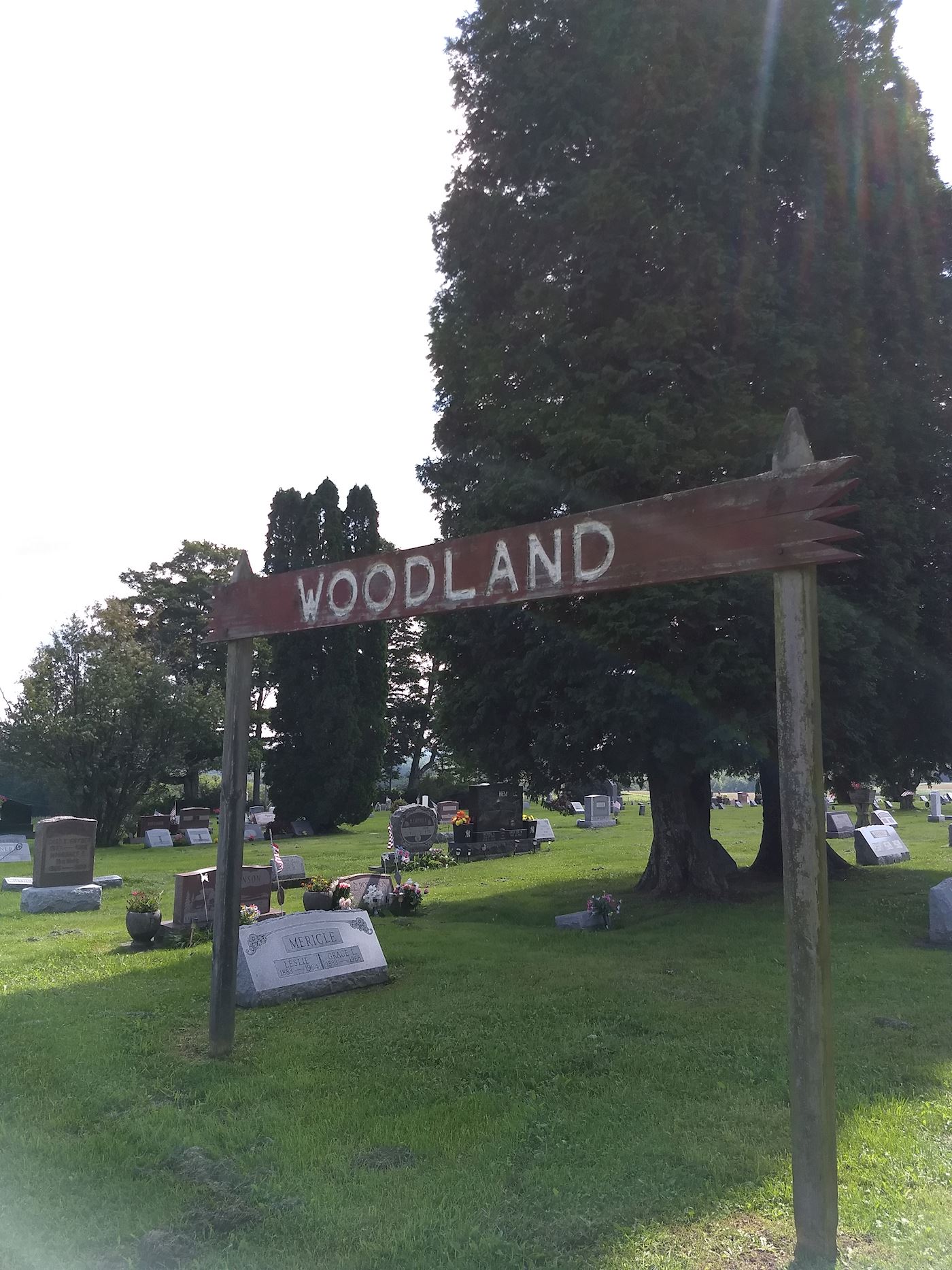 Woodland Cemetery, often referred to as 5 Corners has 81 veterans laid to rest.