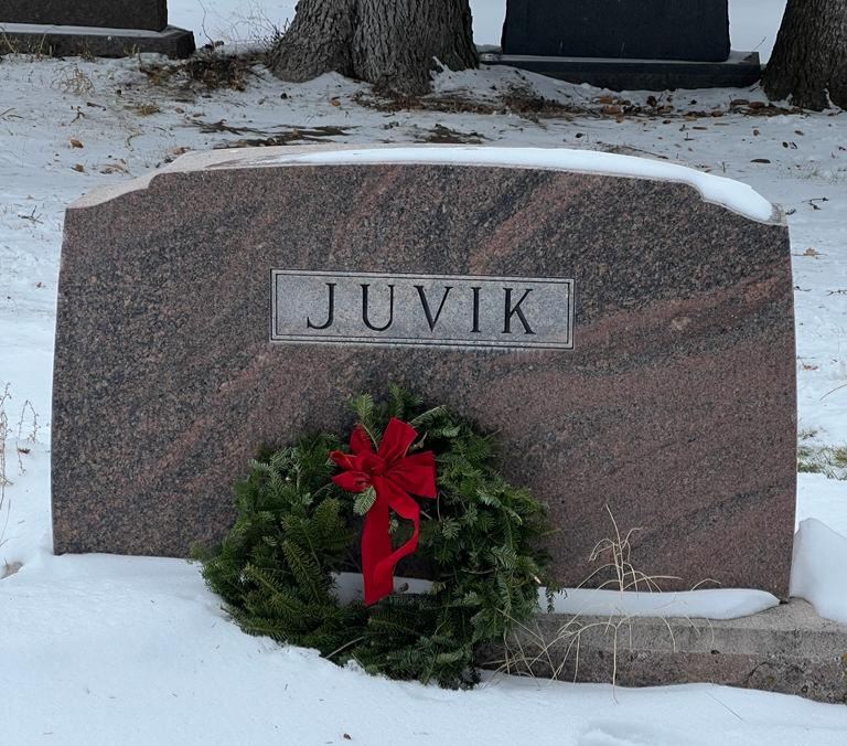 <i class="material-icons" data-template="memories-icon">cloud</i><br/>Harold Juvik, Army<br/><div class='remember-wall-long-description'>In loving memory of Dad and Papa Harold,
 Your Juvik family</div><a class='btn btn-primary btn-sm mt-2 remember-wall-toggle-long-description' onclick='initRememberWallToggleLongDescriptionBtn(this)'>Learn more</a>