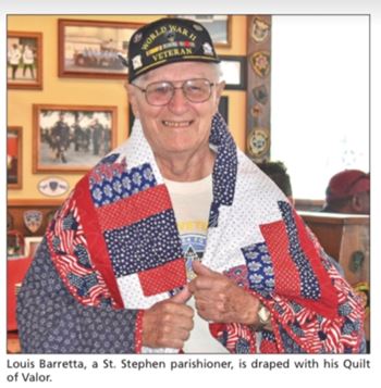 <i class="material-icons" data-template="memories-icon">stars</i><br/>Lou Barretta, Air Force<br/><div class='remember-wall-long-description'>Papa, Thank you for your service to our country during WWII. Thank you for being the man, husband, dad, grandpa, and great grandpa that you are…which is nothing short of AMAZING. We are so blessed to have you! Thank you for being the best grandfather and always supporting me! Love you beyond words! Love your favorite granddaughter, Kelly</div><a class='btn btn-primary btn-sm mt-2 remember-wall-toggle-long-description' onclick='initRememberWallToggleLongDescriptionBtn(this)'>Learn more</a>