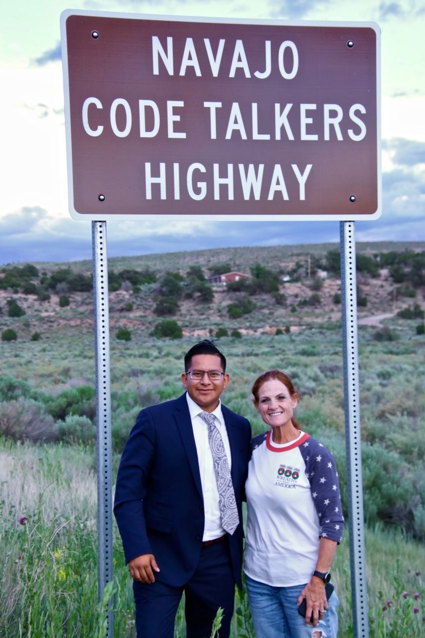 Adam&Cathy Navajo Code Talker Highway