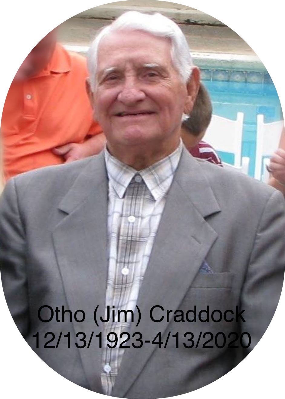 <i class="material-icons" data-template="memories-icon">chat_bubble</i><br/>Otho "Jim" Craddock<br/><div class='remember-wall-long-description'>Beloved son, brother, husband, father, Papa, uncle, friend, proud WWII veteran and child of the King. 96 years still seemed too soon for you to go.</div><a class='btn btn-primary btn-sm mt-2 remember-wall-toggle-long-description' onclick='initRememberWallToggleLongDescriptionBtn(this)'>Learn more</a>