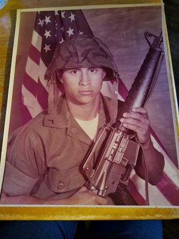 <i class="material-icons" data-template="memories-icon">account_balance</i><br/>Mariano Moreno, Marine Corps<br/><div class='remember-wall-long-description'>
  In Memory of My Uncle Ssgt. Mariano Moreno. Miss you very much Uncle. I’m with you.</div><a class='btn btn-primary btn-sm mt-2 remember-wall-toggle-long-description' onclick='initRememberWallToggleLongDescriptionBtn(this)'>Learn more</a>