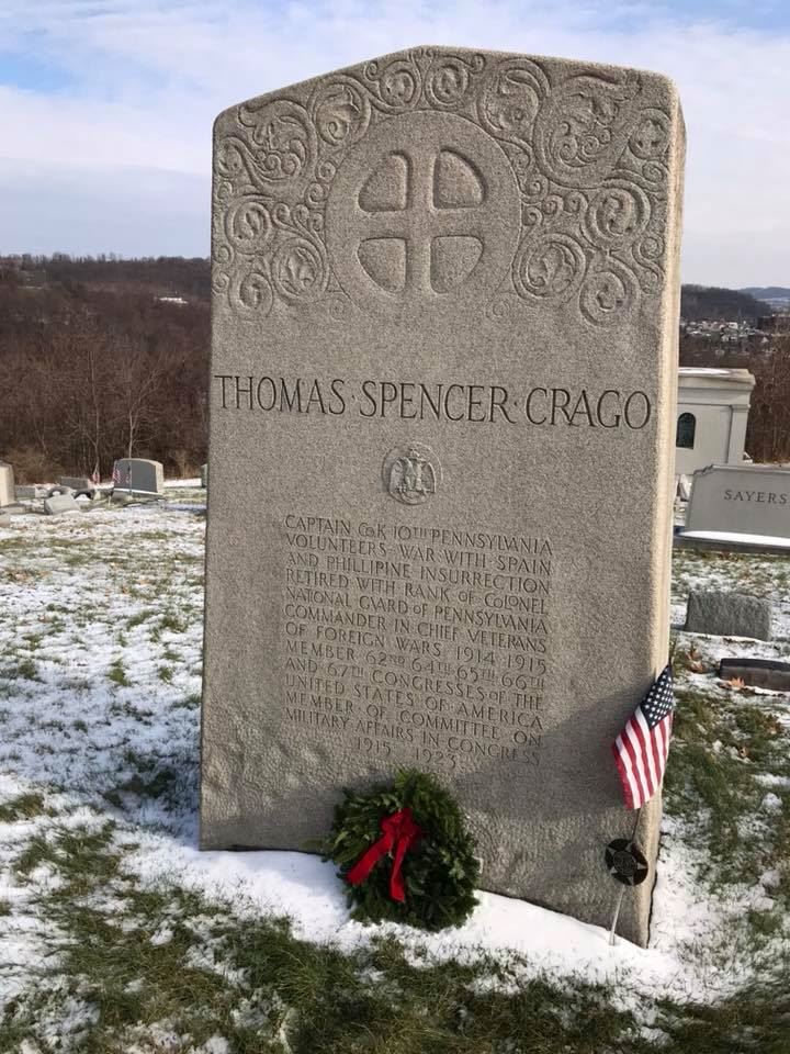 Thomas Spence Crago first National President of the VFW