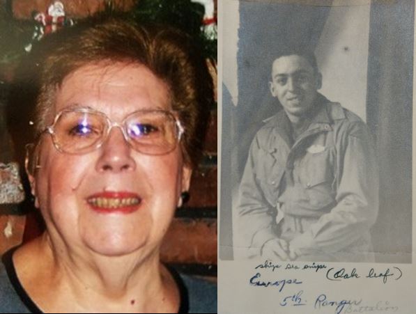 <i class="material-icons" data-template="memories-icon">stars</i><br/>Bill and Theresa Munroe<br/>Posted by: Patrick Ward<br/><div class='remember-wall-long-description'>
In loving remembrance of Theresa Munroe (1925-2020) and her late husband William E. Munroe of the 5th Ranger Infantry Battalion.</div><a class='btn btn-primary btn-sm mt-2 remember-wall-toggle-long-description' onclick='initRememberWallToggleLongDescriptionBtn(this)'>Learn more</a>