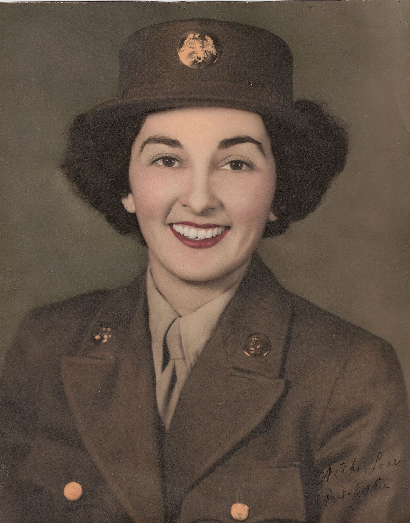 <i class="material-icons" data-template="memories-icon">stars</i><br/>Edna Maki, Army<br/><div class='remember-wall-long-description'>Edna Maki, SECTION 61 SITE 8F, our Aunt Lori, was one of the first Native American women to join the American Military in WWII. She was one of 800 accepted into the WACs (Women’s Army Corps). Her resilience, determination, strength and courage is a testament to the words now on her gravestone "She was denim and lace with a warrior's soul and spirit."</div><a class='btn btn-primary btn-sm mt-2 remember-wall-toggle-long-description' onclick='initRememberWallToggleLongDescriptionBtn(this)'>Learn more</a>