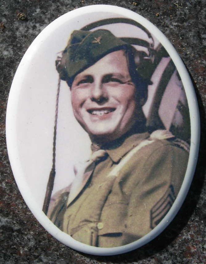 Major Joe Harper, ready for take-off.  Joe Harper spent all his days after the war with the love of his life May Harper. The couple had three children, David, Paula and Mike.