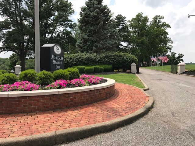 Love the flags at Memorial Day