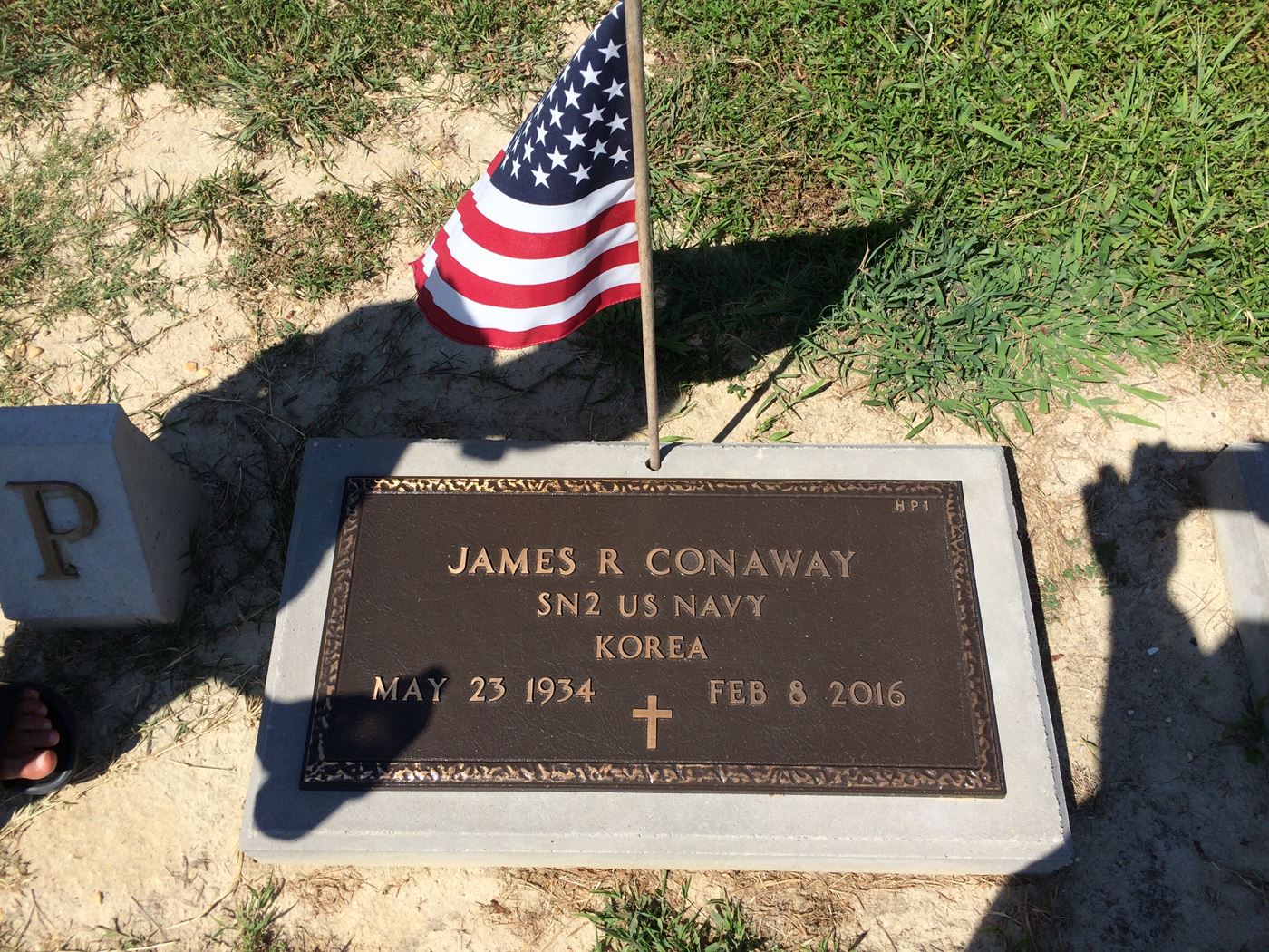 <i class="material-icons" data-template="memories-icon">stars</i><br/>James Conaway, Navy, SN2<br/>Born 5/23/1934<br/>Passed on 2/8/2016<br/>Posted by: Jacques R Conaway<br/><div class='remember-wall-long-description'>Miss you, Dad.</div><a class='btn btn-primary btn-sm mt-2 remember-wall-toggle-long-description' onclick='initRememberWallToggleLongDescriptionBtn(this)'>Learn more</a>