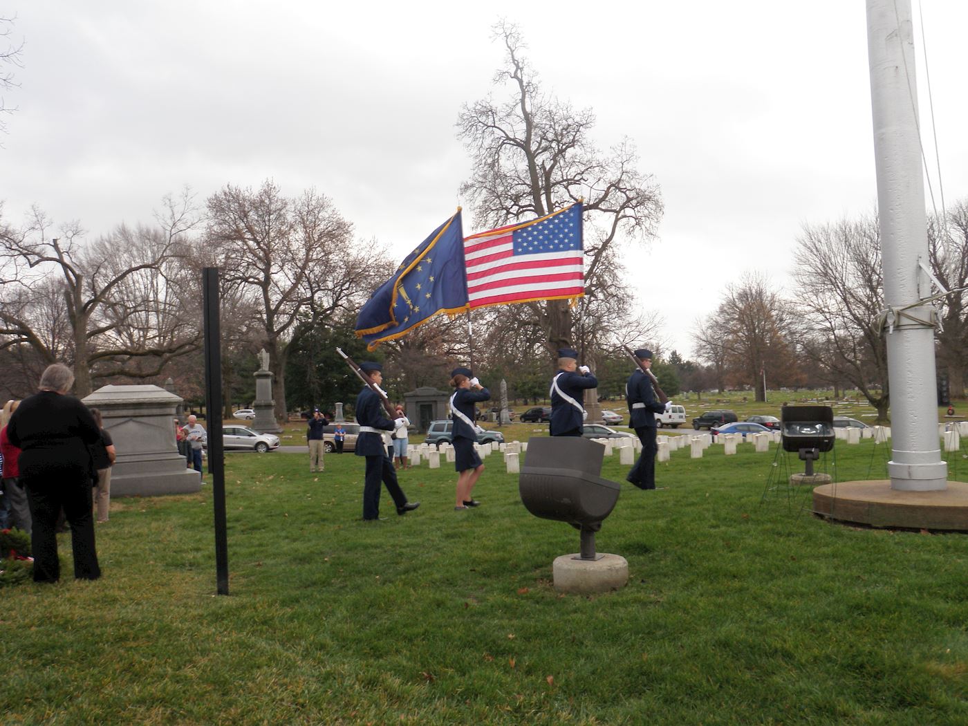 Crown Hill Wreath Laying Ceremony - December 2015