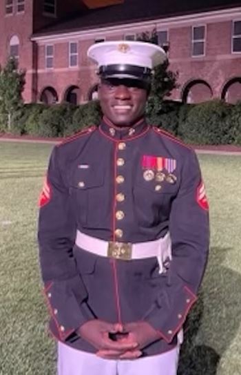 <i class="material-icons" data-template="memories-icon">card_giftcard</i><br/>CPL Kofi Boateng Lowrey, Marine Corps<br/><div class='remember-wall-long-description'>CPL Lowrey, thank you for your service! Your family is so very proud of you!</div><a class='btn btn-primary btn-sm mt-2 remember-wall-toggle-long-description' onclick='initRememberWallToggleLongDescriptionBtn(this)'>Learn more</a>